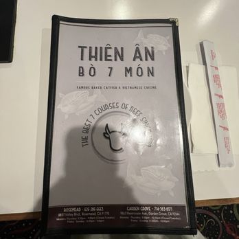Thien An Bo 7 Mon - Menu - Vietnamese Near Me - Rosemead, California Thien An Bo 7 Mon - Menu - Vietnamese Near Me - Rosemead, California