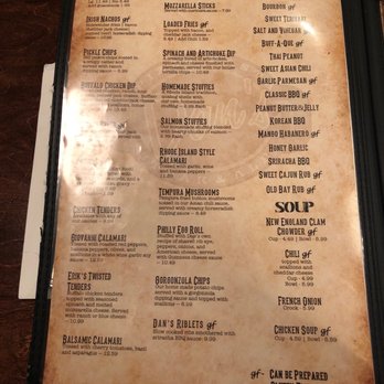 Dan's Place - App Menu - Pizza Near Me - West Greenwich, Rhode Island