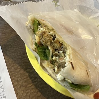 Cafe Sababa - Mediterranean Grill - Chicken souvlaki pocket - Mediterranean Near Me - Dunwoody, Georgia Cafe Sababa - Mediterranean Grill - Chicken souvlaki pocket - Mediterranean Near Me - Dunwoody, Georgia