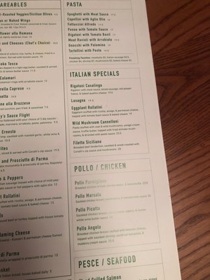 Menu photo 1 Coratti's Pizzeria Bar and Bocce Howell, MI