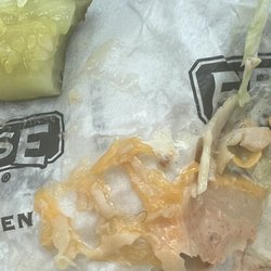 Firehouse Subs - Hair in cheese or Mayo sauce