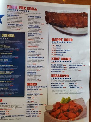 Menu photo 4 Keith's Oaks Bar & Grill Brandon, FL