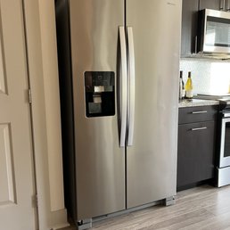 My shiny refrigerator thanks to Keith!