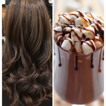 DeLuxe Salon - Town base and warm highlights fall hair - Hair Salons Near Me - Phoenix, Arizona DeLuxe Salon - Town base and warm highlights fall hair - Hair Salons Near Me - Phoenix, Arizona