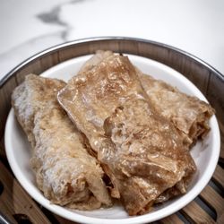 Steam One Cafe - Pork and Vegetable Bean Curd Rolls
