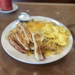 Hearty Cafe Pancake House - CHILAQUILES