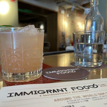 Immigrant Food - The craft cocktail game is on point, and on message. You'll find drinks inspired from every corner of the globe. Incredible bar service. - New American Near Me - Washington, DC, District of Columbia