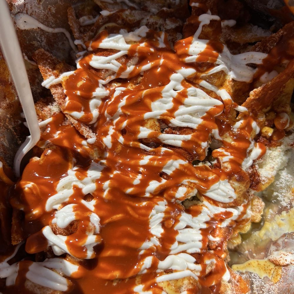 Pollitos Aguas - Nacho cheese Doritos with everything - Juice Bars & Smoothies Near Me - Las Vegas, Nevada Pollitos Aguas - Nacho cheese Doritos with everything - Juice Bars & Smoothies Near Me - Las Vegas, Nevada