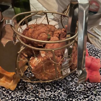 Yardbird - CHICKEN 'N' WATERMELON 'N' WAFFLES - Southern Near Me - Las Vegas, Nevada