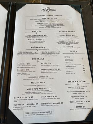 Menu photo 1 Las Botellas Riverton, UT
