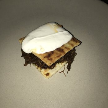 Mürver Restaurant - Oxtail on thin bread with creamy cheese - Turkish Near Me - Istanbul, 34