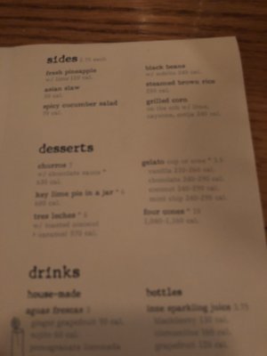 Menu photo 7 Bartaco Chastain Park Atlanta, GA