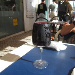 A Torre- Sandwich Bar - Red wine that came with the meal