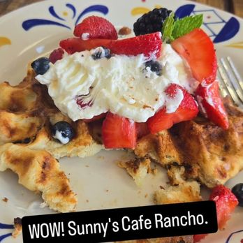 Sunny's Cafe - Belgian waffle - Breakfast & Brunch Near Me - Rancho Cucamonga, California Sunny's Cafe - Belgian waffle - Breakfast & Brunch Near Me - Rancho Cucamonga, California