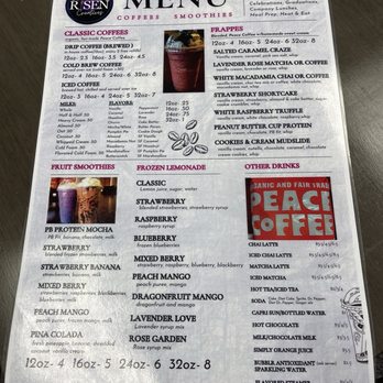 Phenom Risen Creatives - Back of menu - Diners Near Me - Auburn, Nebraska