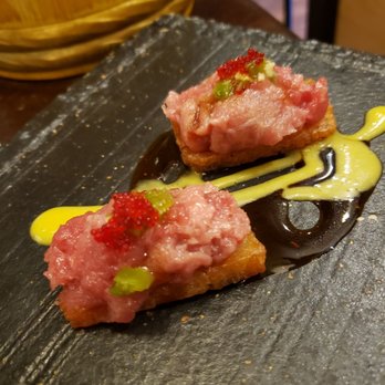 Sushi Hiro - Tuna tar tar over crispy toast - Japanese Near Me - Las Vegas, Nevada Sushi Hiro - Tuna tar tar over crispy toast - Japanese Near Me - Las Vegas, Nevada