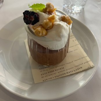 Deux Bistro - Chocolate mousse - French Near Me - Woodland Hills, California