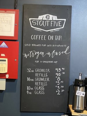Menu photo 5 Coffeehouse Five Greenwood, IN