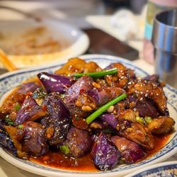 74. Eggplant with Garlic Sauce