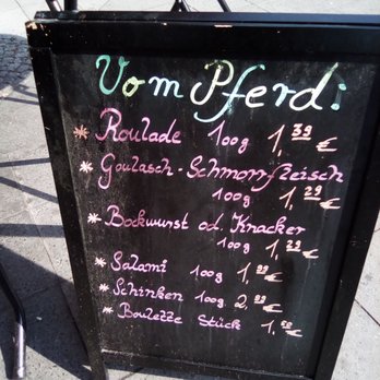 Wurst-Sonderposten Markt - Hüh. Mai 30. 2018 - Meat Shops Near Me - Berlin, BE