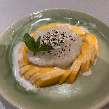 Time Thai Kitchen  - Sticky Rice with Mango also very good! - Thai Near Me - Pleasanton, California