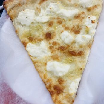 Romeo's Pizza - White pizza slice - Pizza Near Me - Haverhill, Florida