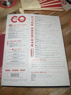 Menu photo 2 CO Columbia, SC Menu photo 2 CO Columbia, SC