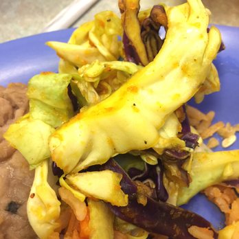 Taqueria Guerrero - Cabbage slaw of sorts with a very spicy sauce - Mexican Near Me - Grover Beach, California Taqueria Guerrero - Cabbage slaw of sorts with a very spicy sauce - Mexican Near Me - Grover Beach, California
