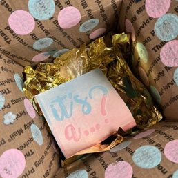 a box with a note in it a box with a note in it