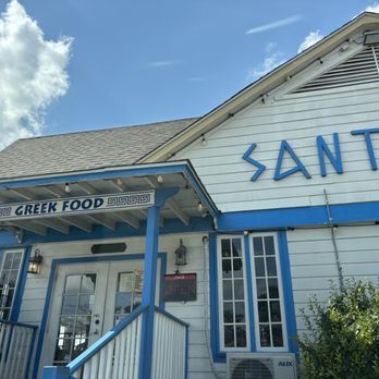 Santorini Cafe - Front of building - Greek Near Me - Austin, Texas