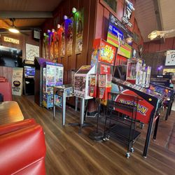 Pinball and arcade machines