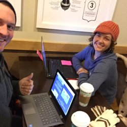 Lake Life Camp - Co-owners Jordan and Ginger working away in the off season.