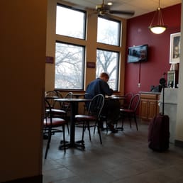 Breakfast area. Breakfast area.
