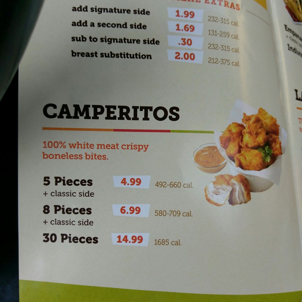 Pollo Campero - Camperitos were great! - Latin American Near Me - Charlotte, North Carolina