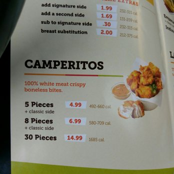 Pollo Campero - Camperitos were great! - Latin American Near Me - Charlotte, North Carolina