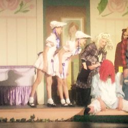 Shelby County Players - All three granddaughters in Raggedy Ann and Andy