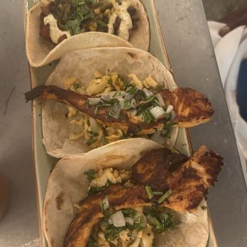 Ancho & Agave - Blackened salmon tacos on handmade tortillas - Mexican Near Me - Deer Park, Illinois Ancho & Agave - Blackened salmon tacos on handmade tortillas - Mexican Near Me - Deer Park, Illinois
