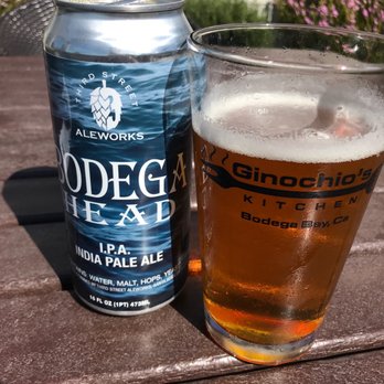 Ginochio's Kitchen - IPA from Santa Rosa, CA. Tasty :) - Seafood Near Me - Bodega Bay, California