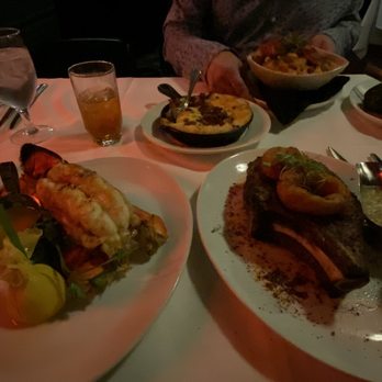 Chicago Chop House - Dry-Aged Bone-in Ribeye (18oz) and Large Lobster Tail - Steakhouses Near Me - Chicago, Illinois