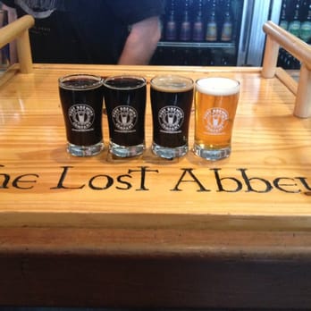 The Lost Abbey - Tasters! - Breweries Near Me - Vista, California The Lost Abbey - Tasters! - Breweries Near Me - Vista, California