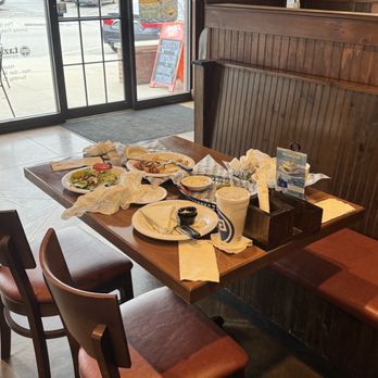 Taziki's Mediterranean Cafe - Tulsa - Uncleared table - Mediterranean Near Me - Tulsa, Oklahoma
