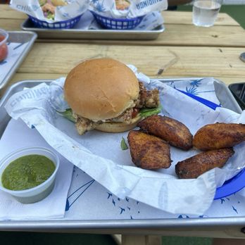 CHIRINGA - Chicken Sandwich with Plantains - Tacos Near Me - Atlanta, Georgia CHIRINGA - Chicken Sandwich with Plantains - Tacos Near Me - Atlanta, Georgia