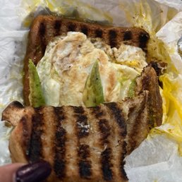 A suppose to be " avocado toast " A suppose to be " avocado toast "