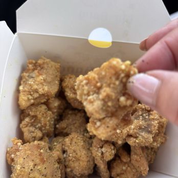 Big Bang Boba & Chicken - One of the tastiest popcorn chicken I've had! - Bubble Tea Near Me - Fairfield, California