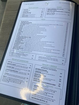 Menu photo 5 Gracie Mews Diner New York, NY