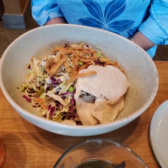 Mahi’ai Table - Slaw type of salad with ahi. - Cocktail Bars Near Me - Kapolei, Hawaii
