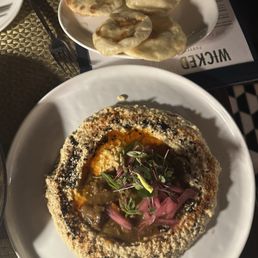 Braised Tenderloin Hummus Braised Tenderloin Hummus