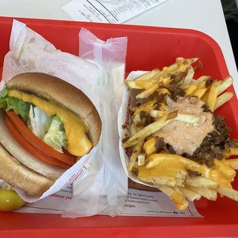 In-N-Out Burger - Grilled cheese and animal style fries - Fast Food Near Me - San Francisco, California