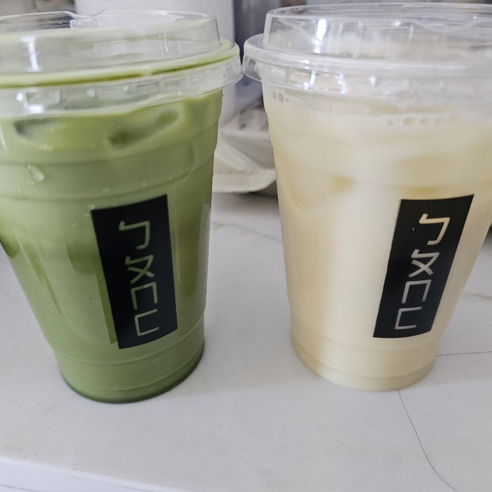 Bopomofo Cafe - Vine whip vanilla matcha and thundershock mango wang - Bubble Tea Near Me - San Gabriel, California Bopomofo Cafe - Vine whip vanilla matcha and thundershock mango wang - Bubble Tea Near Me - San Gabriel, California
