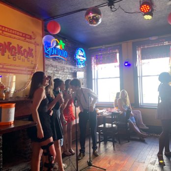 The Bangkok Lounge - Eat, Dance, Sing, and enjoy frozen drinks! - Karaoke Near Me - Charleston, South Carolina The Bangkok Lounge - Eat, Dance, Sing, and enjoy frozen drinks! - Karaoke Near Me - Charleston, South Carolina